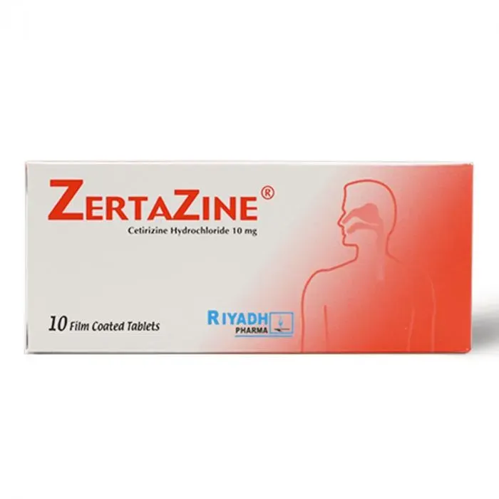 ZERTAZINE 10 MG 10 TABLETS