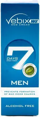 فيبكس ازرق VEBIX DEO CREAM BLUE ACTIVE 25 ML