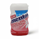 MENTOS BOTTLE  WHITE GUM STRAWBERRY  6 X 72 -2519