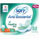 SOFY ANTI BACTERIAL HEALTHY SKIN 29 CM 3 X 52 PAD 1 Pack