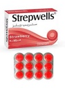 STREPWELLS STRAWBERRY 24 LOZENGES