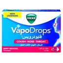 VICKS VAPODROP BERRY MENTHOL 16 LOZ