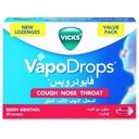 VICKS VAPODROP BERRY MENTHOL 36 LOZ