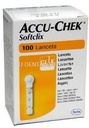 ACCU-CHEK SOFTCLIX 28G LANCET100