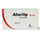 ATORLIP 40 MG 30 TAB
