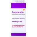 AUGMENTIN 228 MG/5ML SYRUP 70 ML