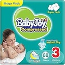 BABY JOY GIANT PACK NO3 MEDIUM 3 X 68 1 Pack