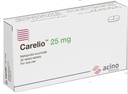 CARELIO 25 MG 30 TAB