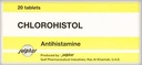 كلوروهيستول 4 مغ 20 قرص