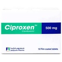 CIPROFLACIN 500 MG10 TAB