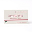 CLARITT 500 MG FC 14 TAB