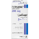 DEPAKINE 200 MG 40 TABS