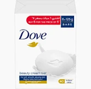 DOVE BEAUTY CREAM BAR WHITE(125) 135GM 5 + 1 FREE