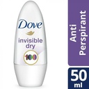 DOVE DEODORANT INVISIBLE DRY ROLL WOMEN 50 ML