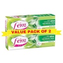 FEM HAIR REMOVAL ALOE CREAM 120ML TWIN PACK 20 %OF