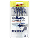 GILLETTE SKIN GUARD SENSITIVE RAZOR  4+1