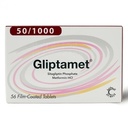 GLIPTAMET 50 / 1000 MG 56 TAB