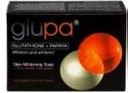 GLUPA  GLOTATHION + PAPAYA WHITENS AND WHITENS SOAP 135G