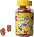 HAPPY GUMMY WITH STRAWBERRY FLAVOUR 60 PIECE