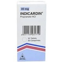 INDICARDIN 40 MG 50 TAB