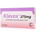 كلافوكس 375 مجم اقراص