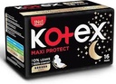 KOTEX MAXI NIGHT TIME WHITE 16 X 5 1 Pack