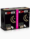 KOTEX UT NIGHT + NATURAL 16 X 14 1 Pack