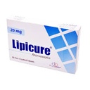 LIPICURE 20 MG 30 TAB