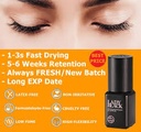 MAX SOFT EYELASH ADHESIVE BLACK DARK