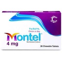 MONTEL 4 MG 28 CHEWABLE TAB