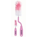 OPTIMAL ROTARY BOTTLE AND NIPPLE BRUSH PINK