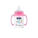 OPTIMAL WIDE NECK FEED BOTTLE H OPB 1035 PINK 180 ML