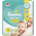 PAMPERS NO2 SMALL 3-6 KG 6 X 25 (23)0 1 Pack
