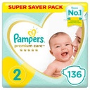 PAMPERS PREMIUM CARE NO 2 SMALL 1 X 136 3769 1 Pack