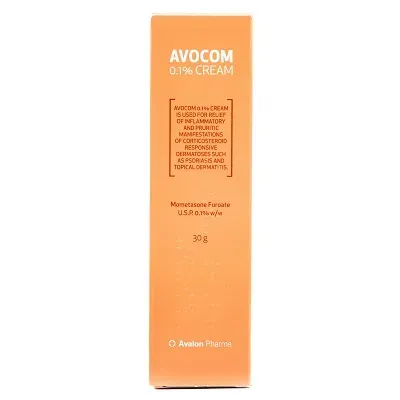 Avocom Eliminate Infections, Itching and Skin Diseases 30 G