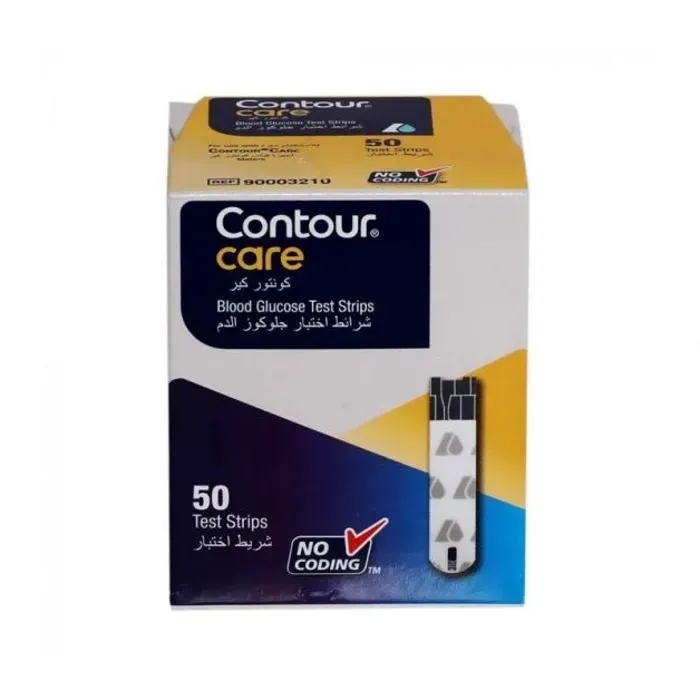CONTOUR CARE BLOOD GLUCOSE TEST STRIPS 50
