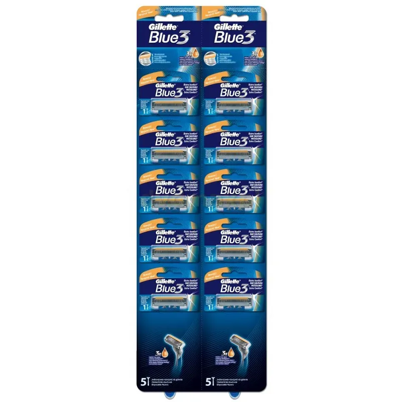 GILLETTE BLU 3 HRDC 10*1 (10 PICS ) 32602
