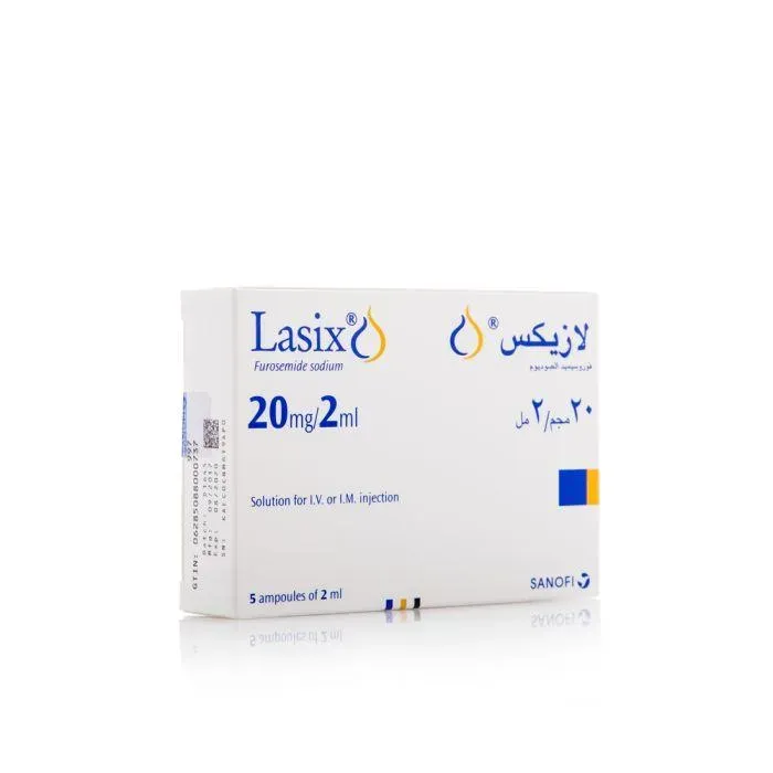 LASIX AMP 20 MG/2 ML 5 AMPOLS /BOX