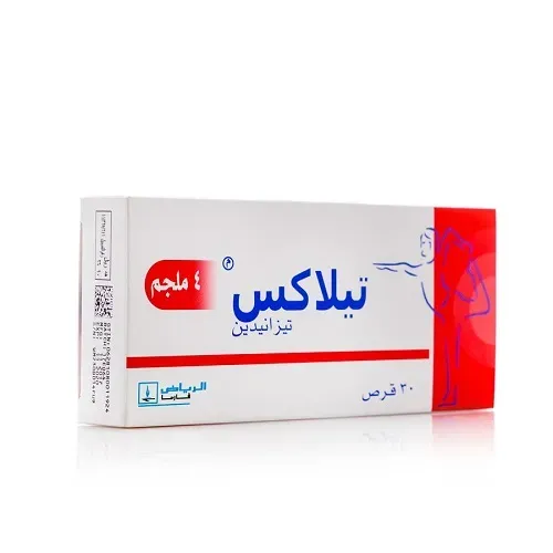 Tilax Muscle Relaxant 4Mg 30 Pieces